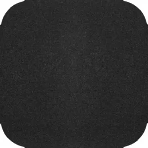 Керамогранит Gracia Ceramica Queen black черный PG 01 45х45 см