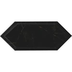Плитка настенная Kerama Marazzi Келуш грань черный 35010 34х14 см