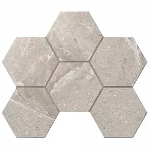 Мозаика Estima Kailas KA03 Hexagon неполированная 10 мм 35077 28,5х25 см