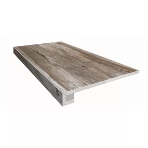 Комплект Estima Spanish Wood Ступень SP03 33x120 неполированная прямоугольный бортик без насечек Подступенок 14,5x120 34457