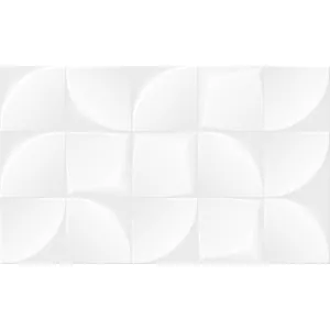 Плитка настенная Gracia Ceramica Nature white белый 02 010100001403 50х30 см