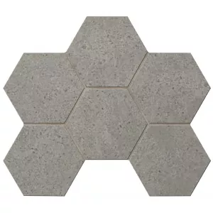 Мозаика Estima Land LA03 Hexagon неполированная 10 мм 35065 28,5х25 см
