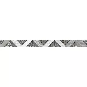 Бордюр Axima Орлеан G бело-серый 5х60 см