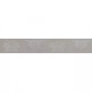 Бордюр Navarti Cen. Zar pearl серый 9,5х60 см