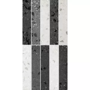 Плитка настенная Керамин Морена 2Д черный 60х30 см