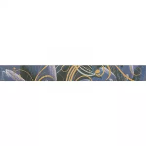 Бордюр Gracia Ceramica Gracia violet фиолетовый 01 6,5х60 см