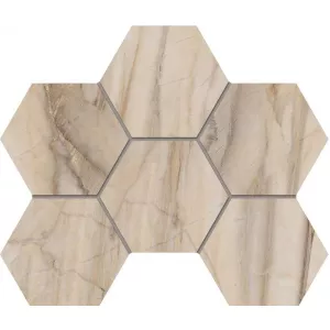 Мозаика Estima Bernini BR01 Hexagon полированная 67339 28,5х25 см