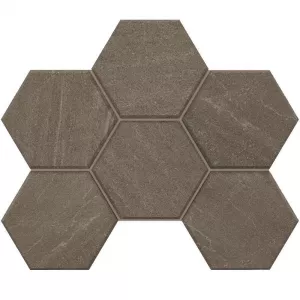 Мозаика Estima Gabbro GB03 Hexagon неполированная 39872 28,5х25 см