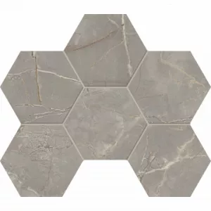 Мозаика Estima Bernini BR03 Hexagon полированная 67343 28,5х25 см
