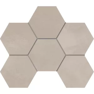 Мозаика Estima Graffito GF02 Hexagon неполированный 70434 28,5х25 см