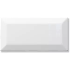 Плитка настенная TAU Ceramica Biselado Classic White BR глянец 15х7.5 см