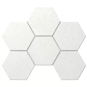 Мозаика Estima Land LA00 Hexagon лаппатированная 10 мм 35067 28,5х25 см