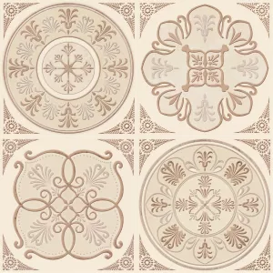 Декор Absolut Keramika Monocolor Milano Set Chalet 4pzs ABC0000143 20x20 см